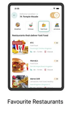 7Krave Food & Grocery Delivery android App screenshot 2